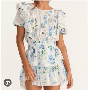 LOVE SHACK FANCY NATASHA DRESS